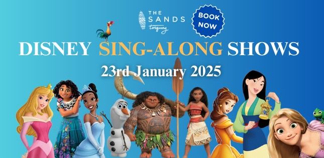 ALL AGES: DISNEY SING-ALONG SHOWS