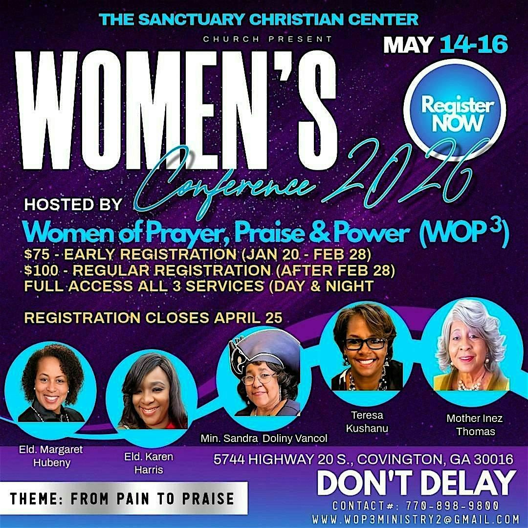 WOP3 Woman\u2019s Conference - From Pain to Praise