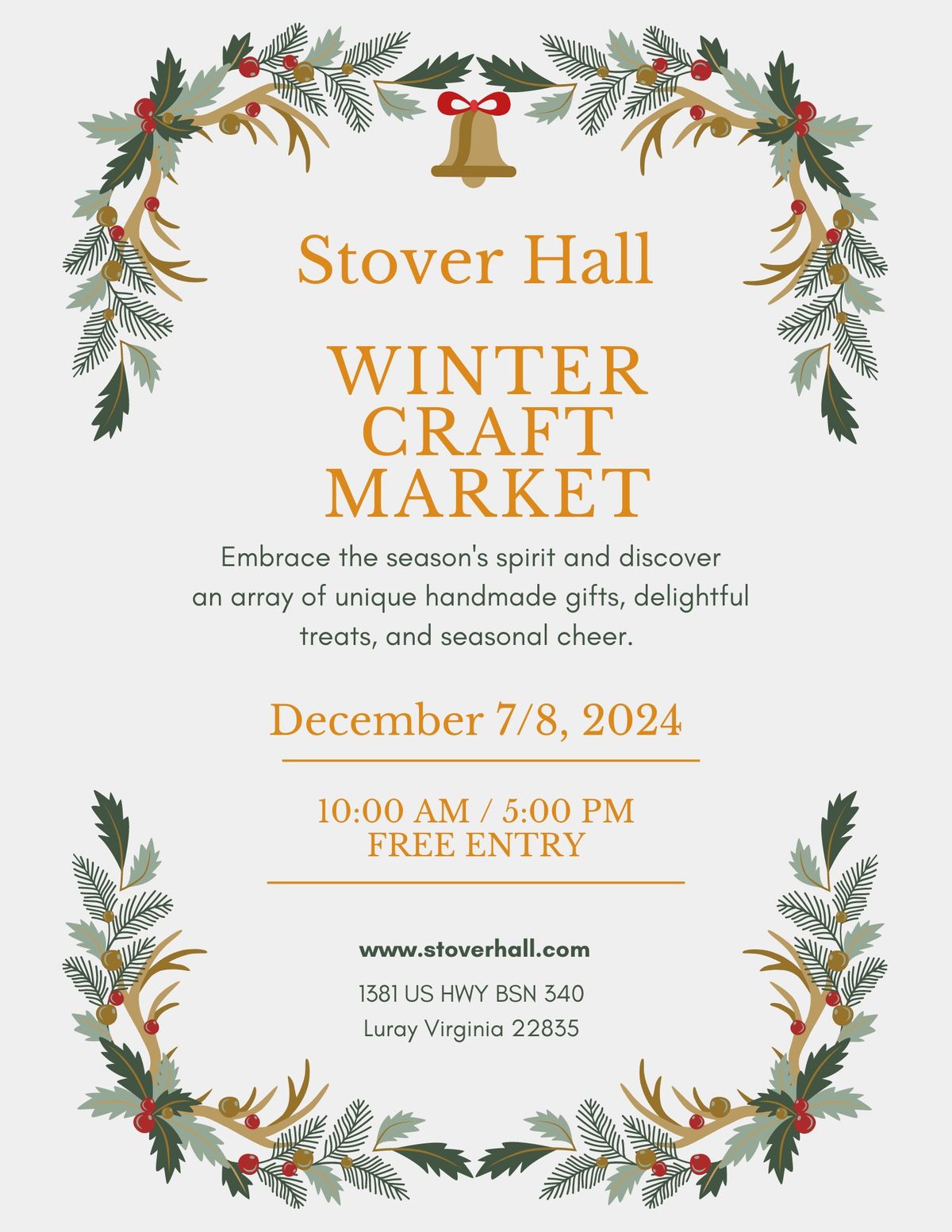 Stover Hall Winter Craft Market