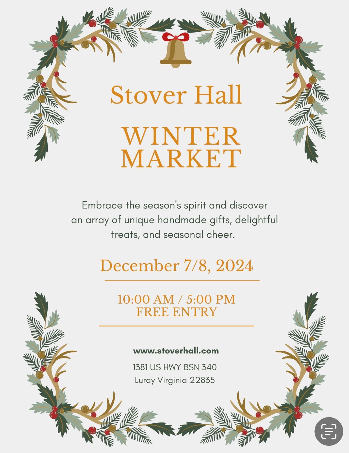 Stover Hall Winter Market