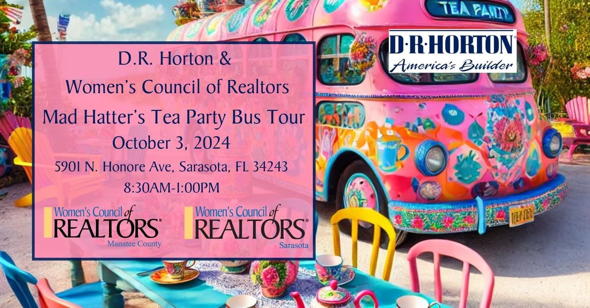 Exclusive Real Estate Agent VIP DR Horton Bus Tour