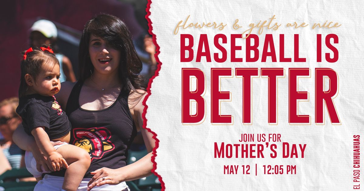 Mother's Day at the Ballpark