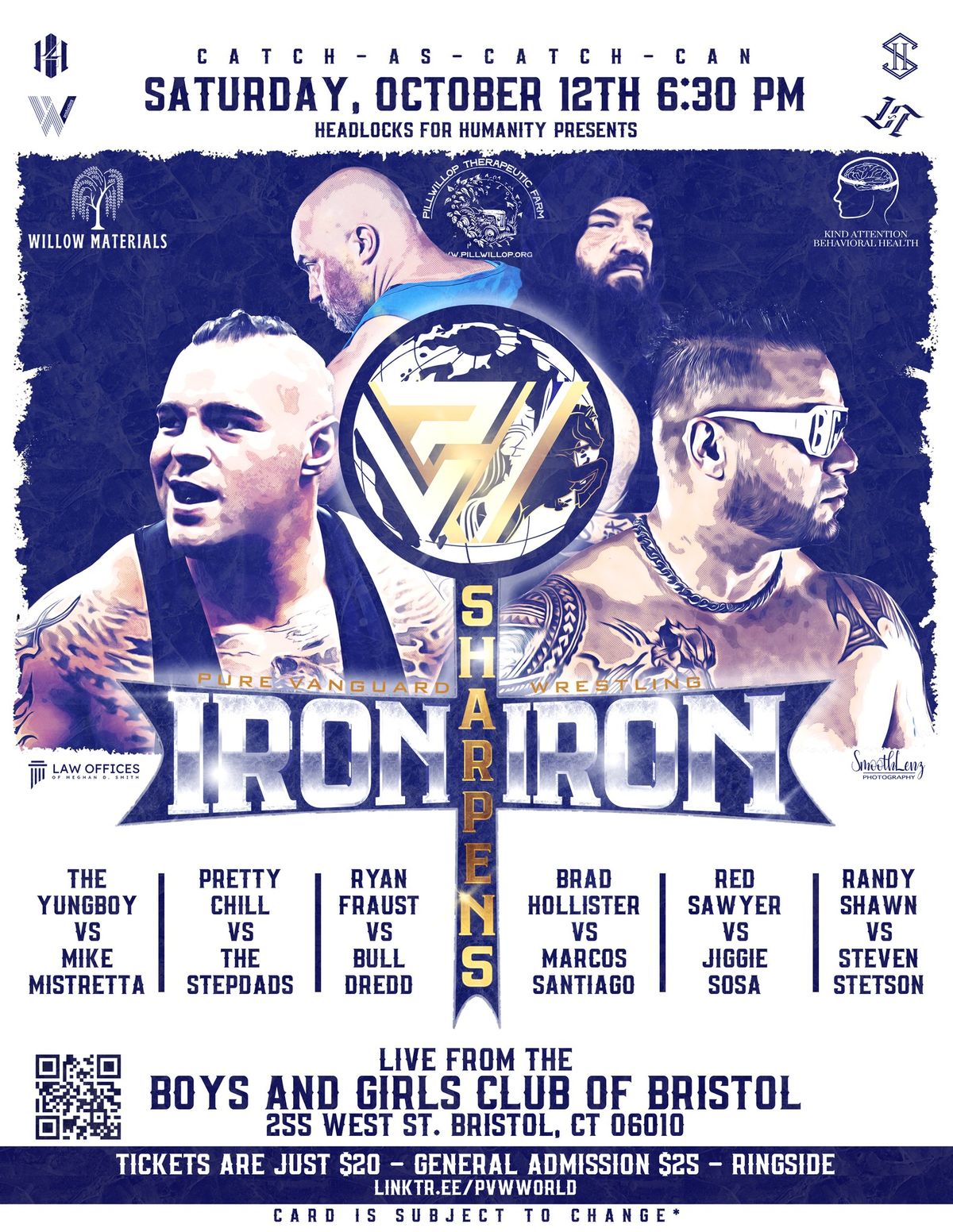 Pure Vanguard Wrestling Presents: Iron Sharpens Iron