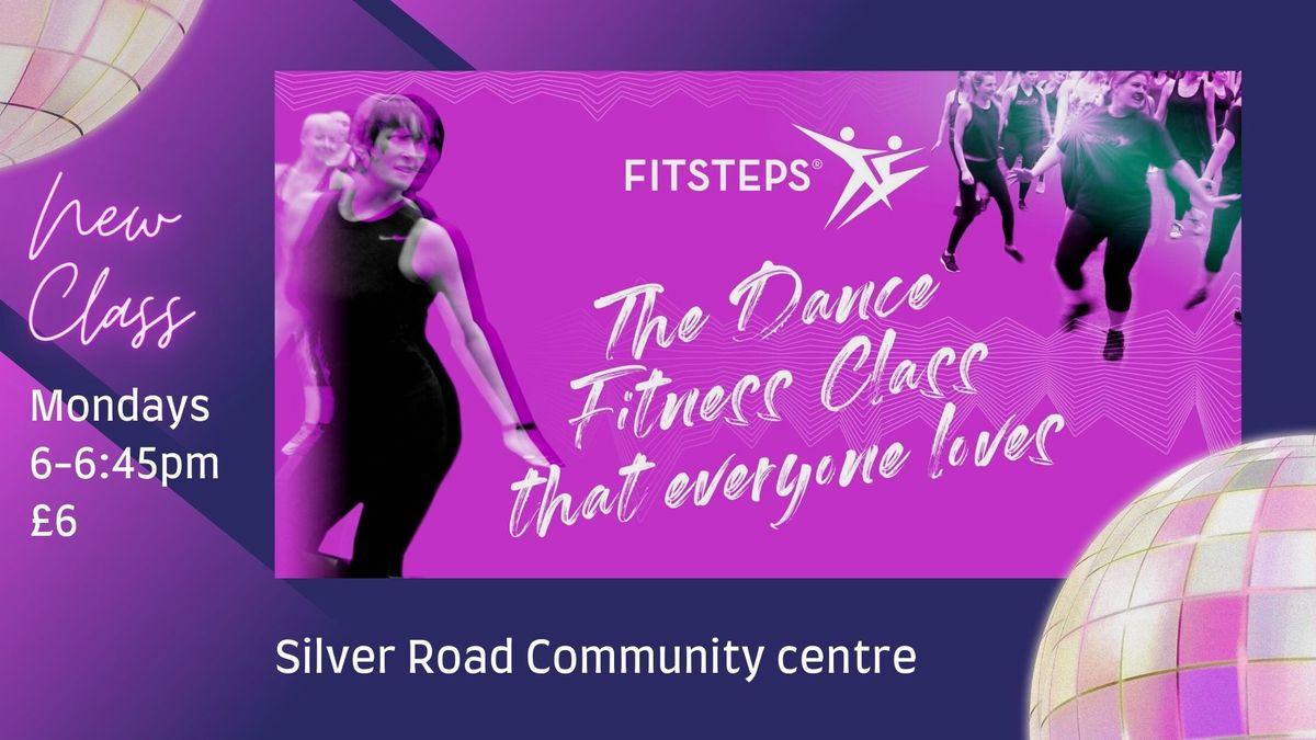 FitSteps dance exercise Mondays 6pm Silver Road