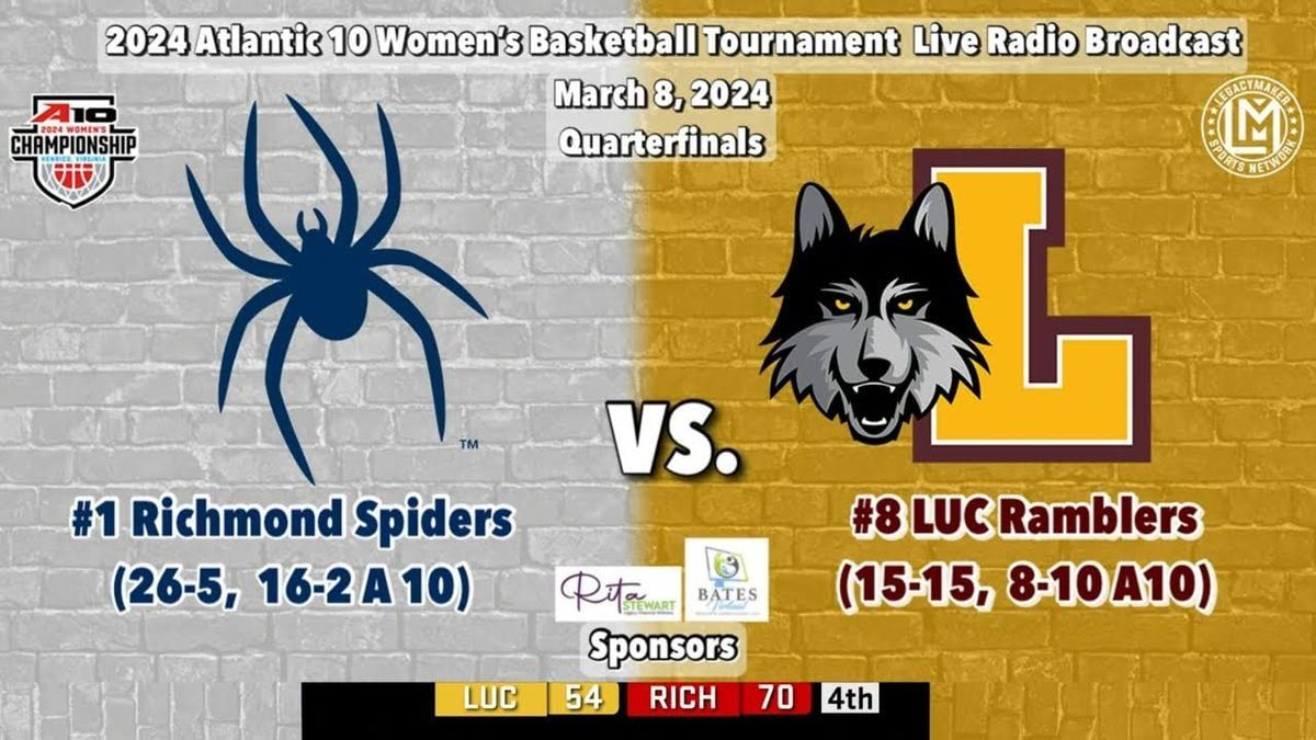 Loyola Chicago Ramblers at Richmond Spiders Mens Basketball