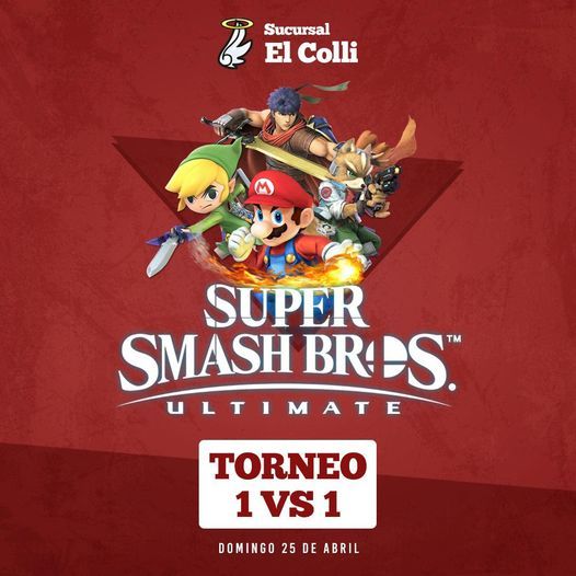 Torneo de SMASH BROS, Santas Alitas, Zapopan, 25 April 2021