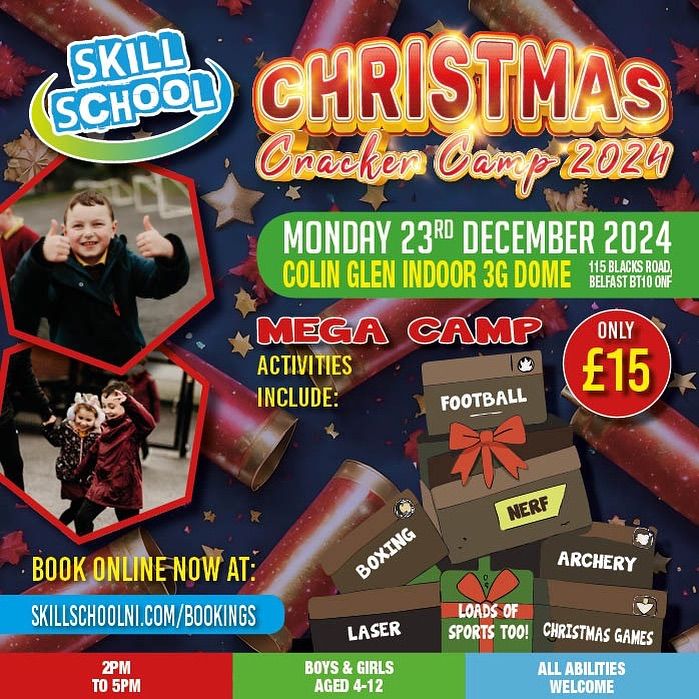 Christmas Camp @ Colin Glen Indoor 3G DOME