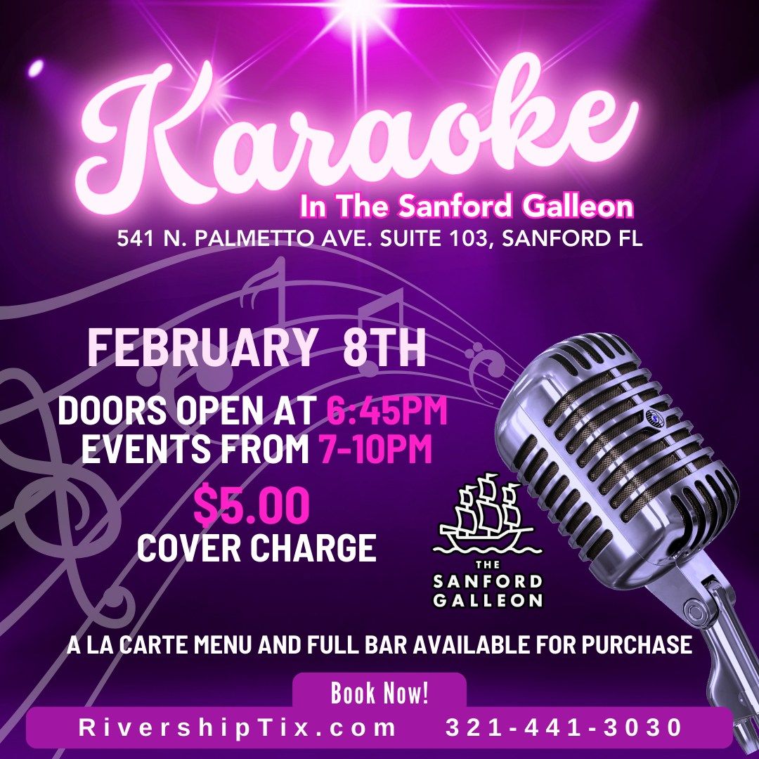 Karaoke Dance Party at the Sanford Galleon