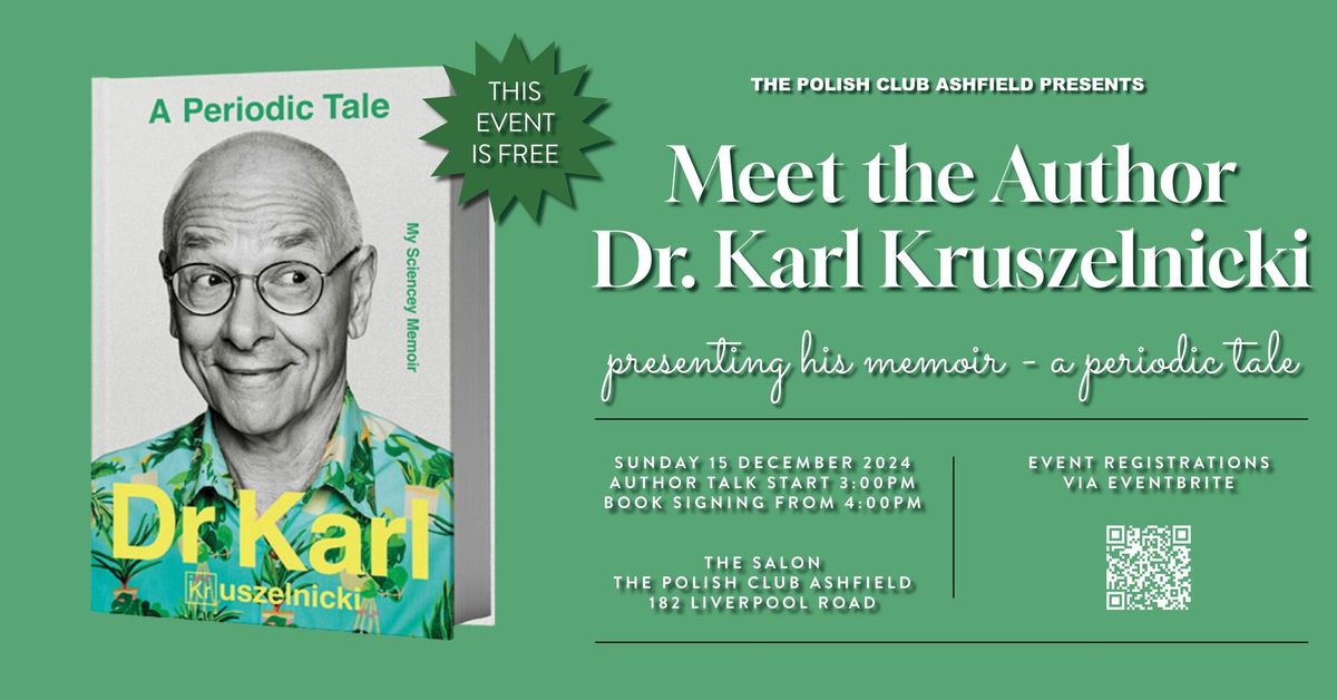 Meet The Author \u2013 Dr. Karl Kruszelnicki