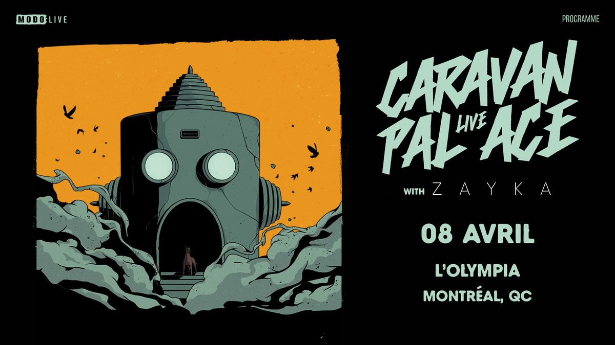 CARAVAN PALACE + Zayka | Montr\u00e9al  