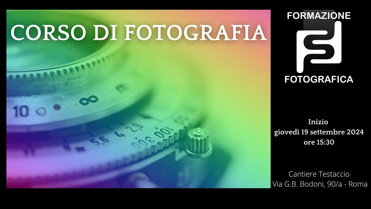 Corso di fotografia