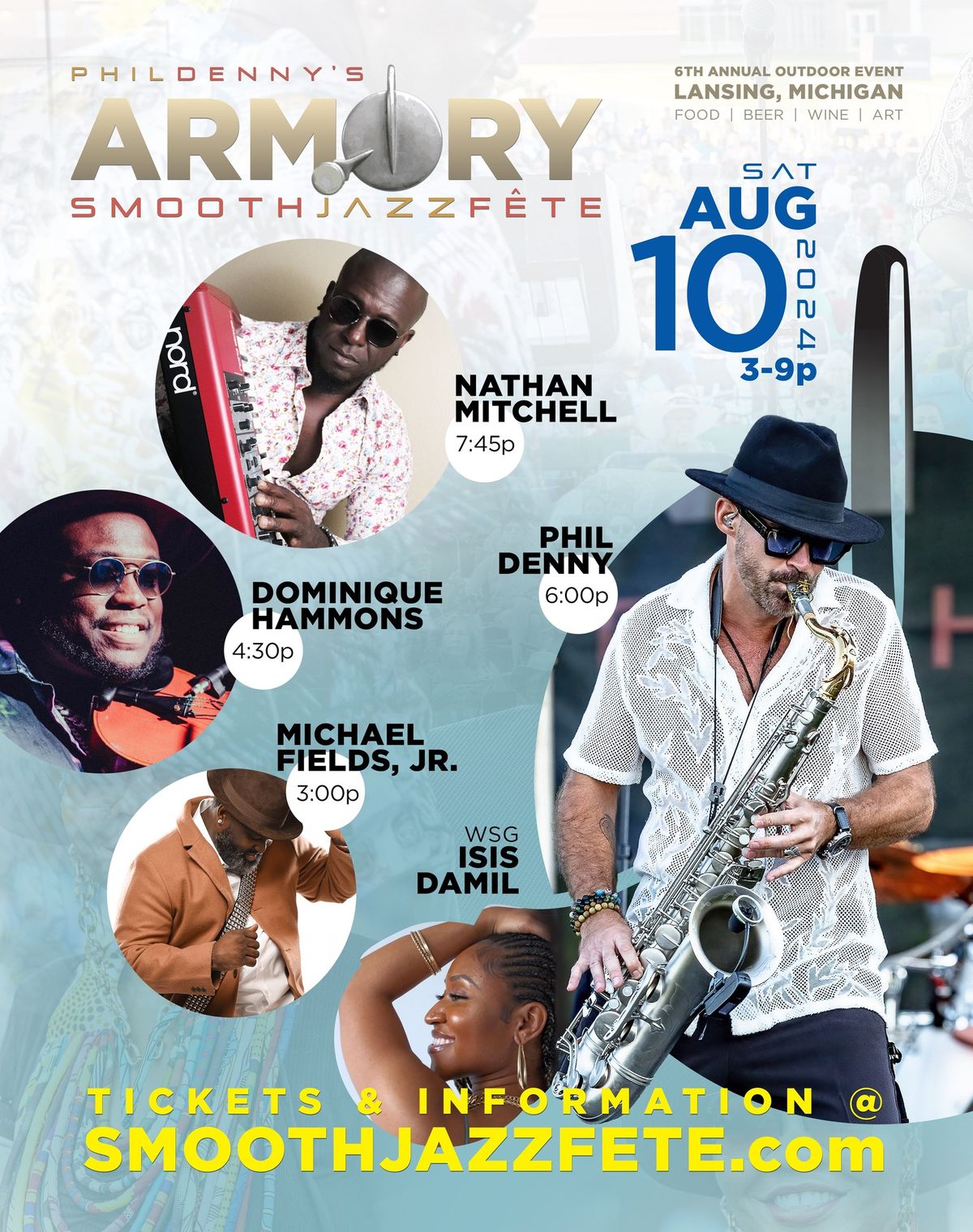 6th Annual Phil Denny's Armory Smooth Jazz Fete