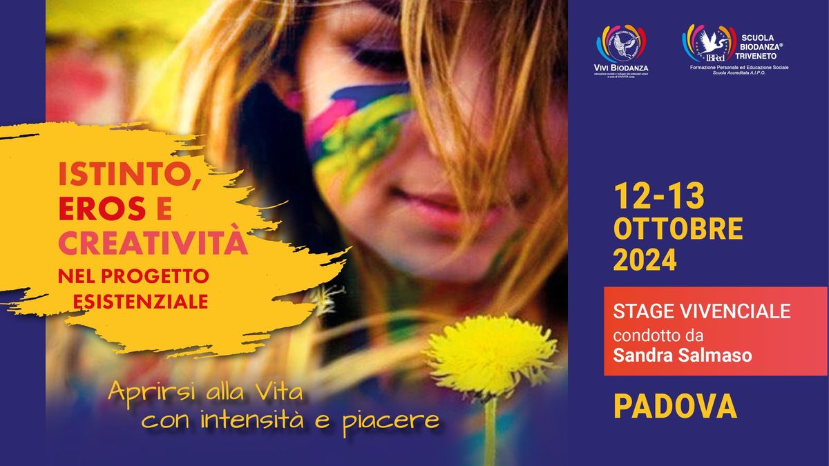 ISTINTO, EROS e CREATIVITA' nel Progetto Esistenziale