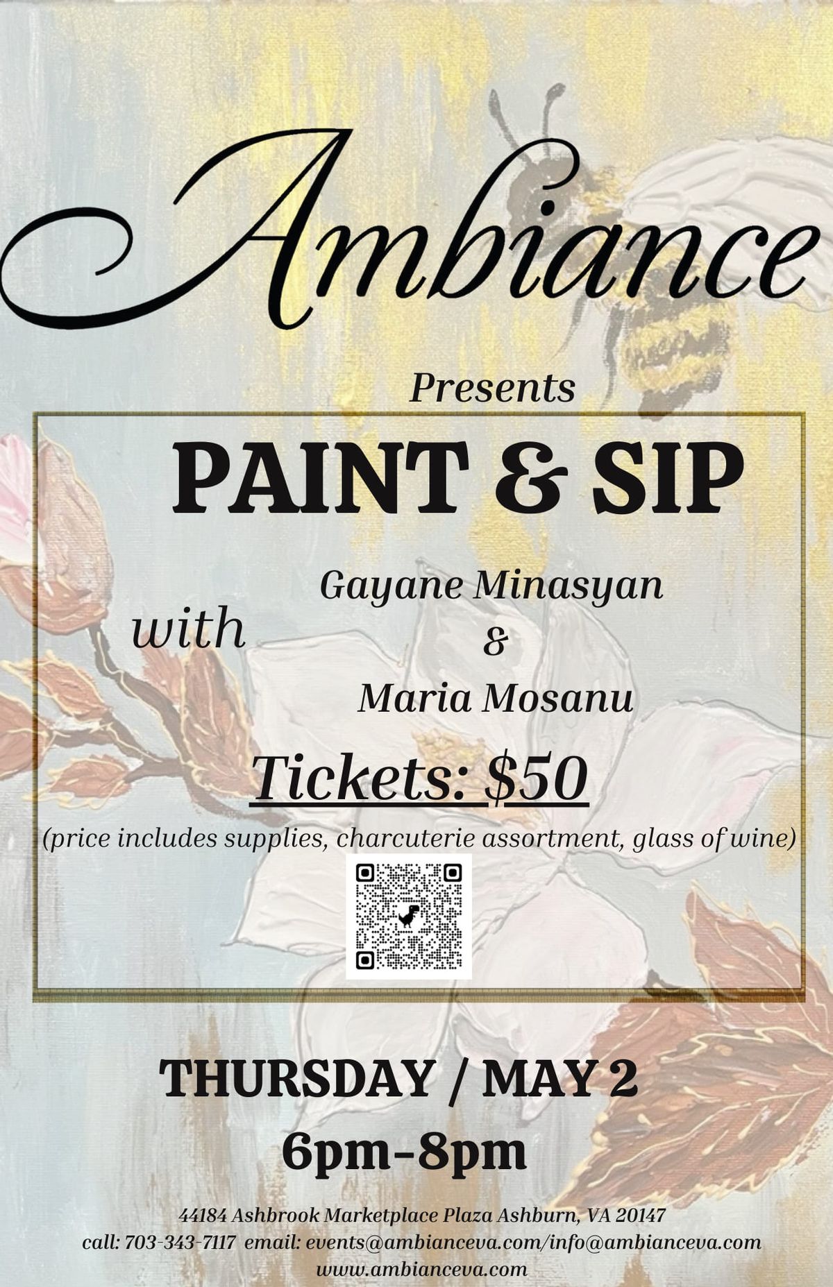 Paint & Sip @ Ambiance