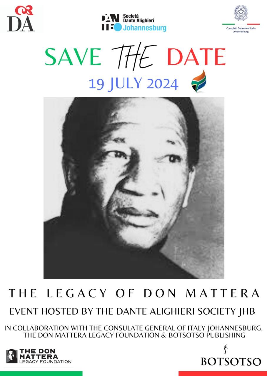 Save The Date - The Legacy of Don Mattera