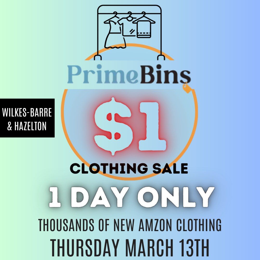 $1 Clothing Sale