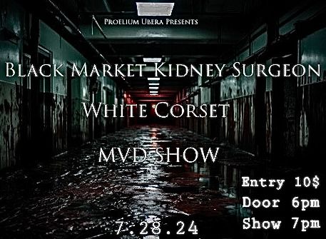 Black Market Kidney Surgeon w\/ White Corset, Mvdshow