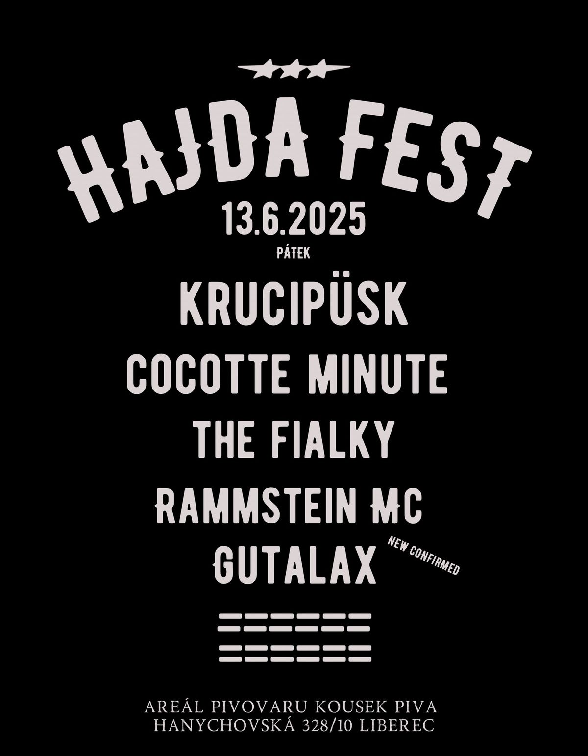 HAJDA FEST ~ 13.6.2025 ~ LIBEREC