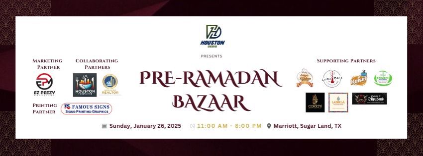 Pre Ramadan Bazaar