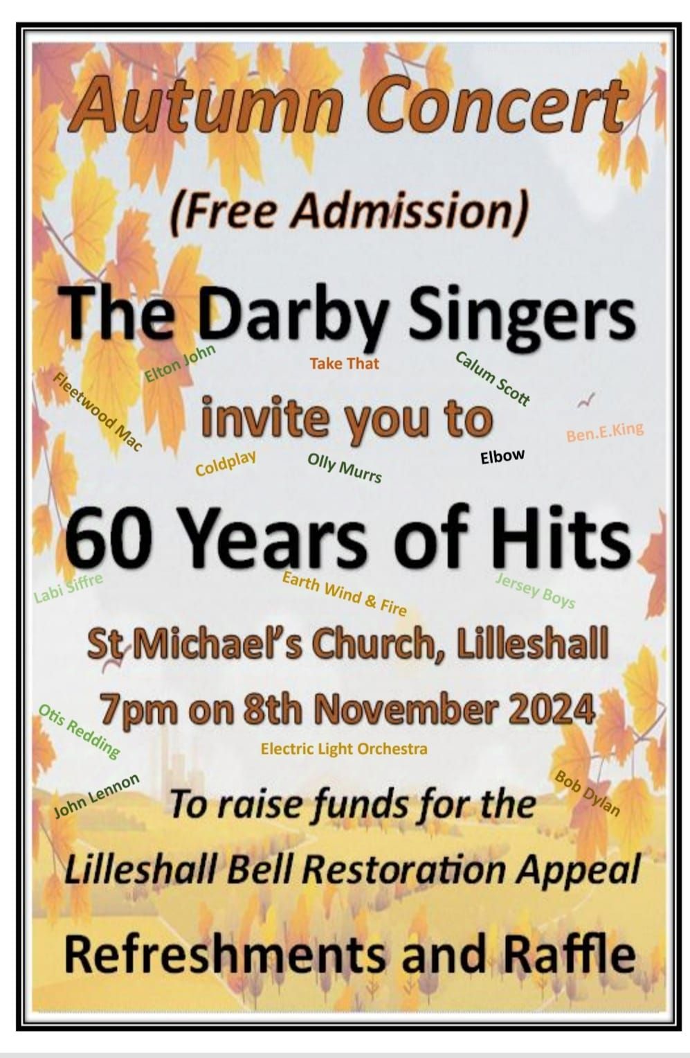 Darby Singers Free Concert