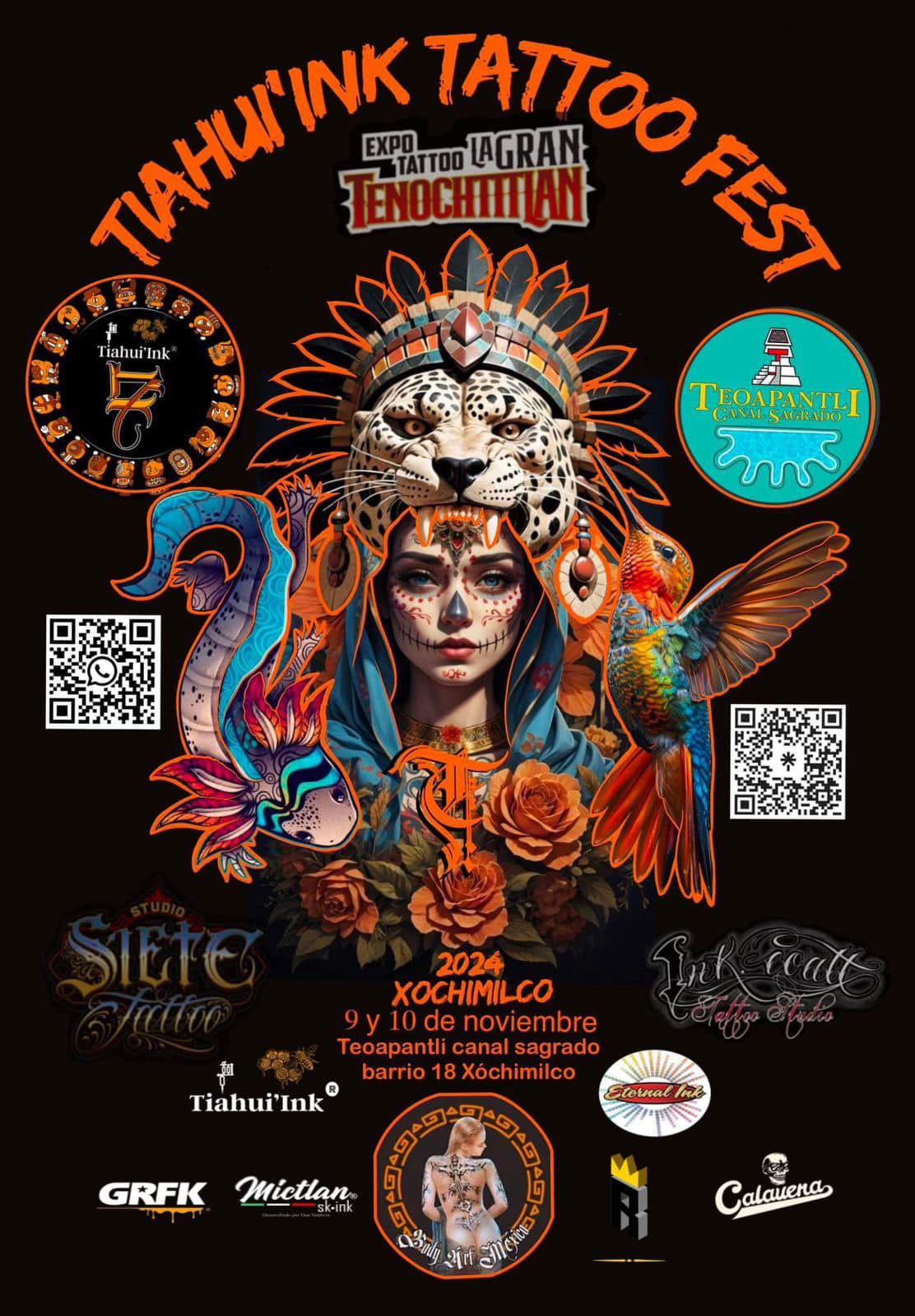 TIAHUINK TATTOO FEST \u2022LA GRAN TENOCHTITL\u00c1N