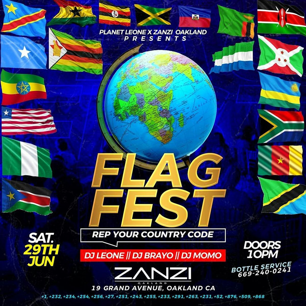 Flag Fest (Rep your area code)