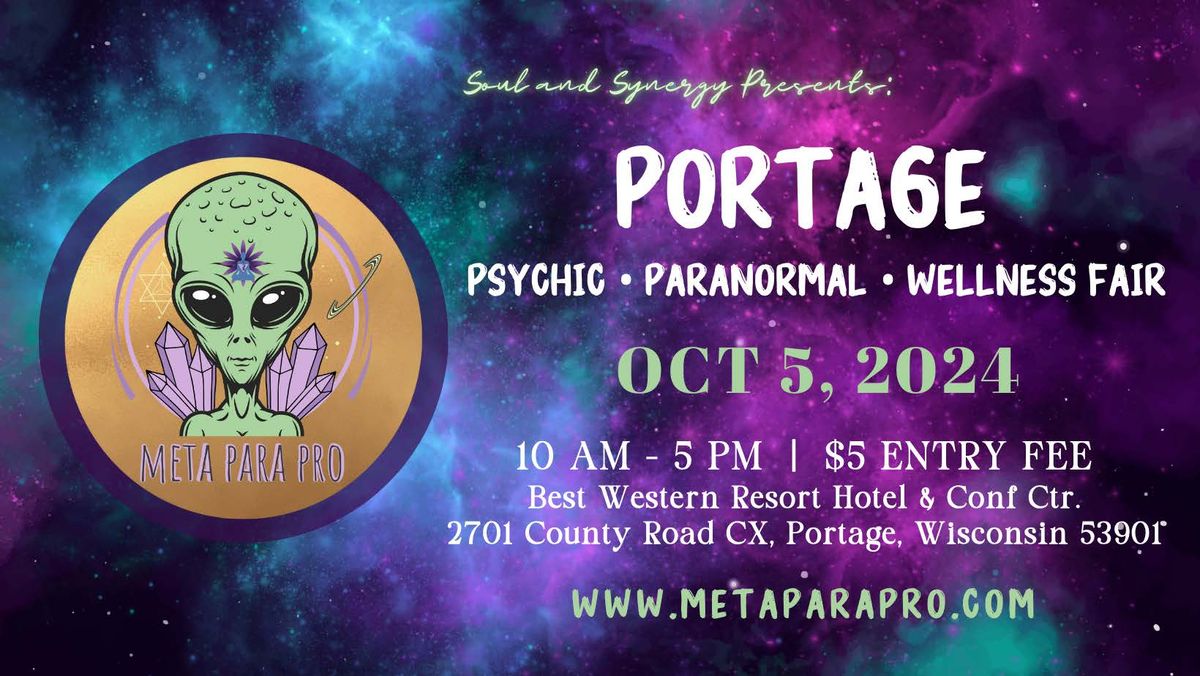 Portage Psychic-Paranormal-Wellness Fair