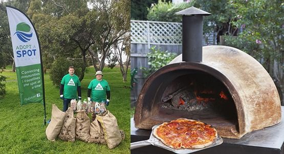 Kingston Greens Clean Up & Wood Fired Pizza Party