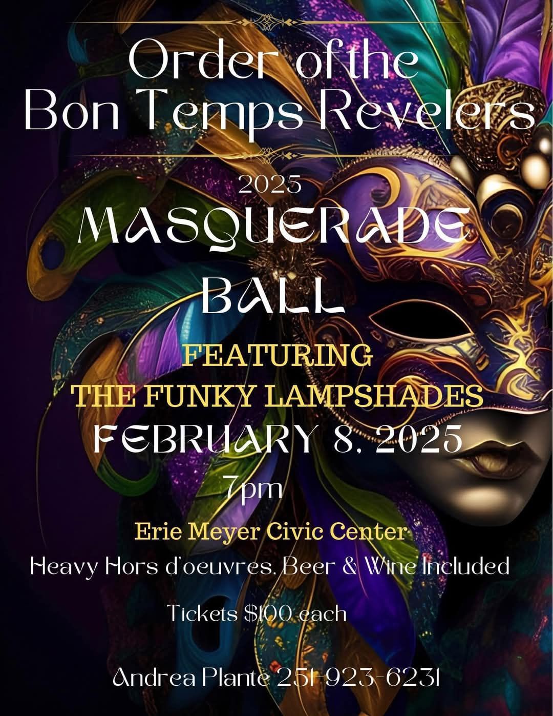 Order of the Bon Temps Revelers Mardi Gras Ball