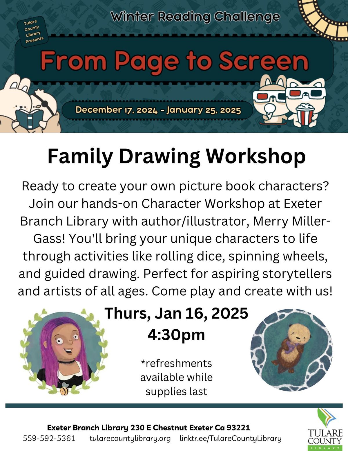 Family Drawing Workshop 