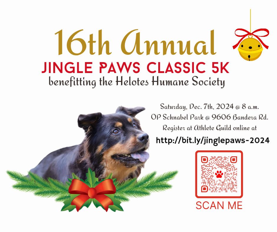 16th Annual Jingle Paws Classic 5K Run & Walk