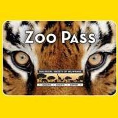 Zoo Pass - Zoological Society of Milwaukee
