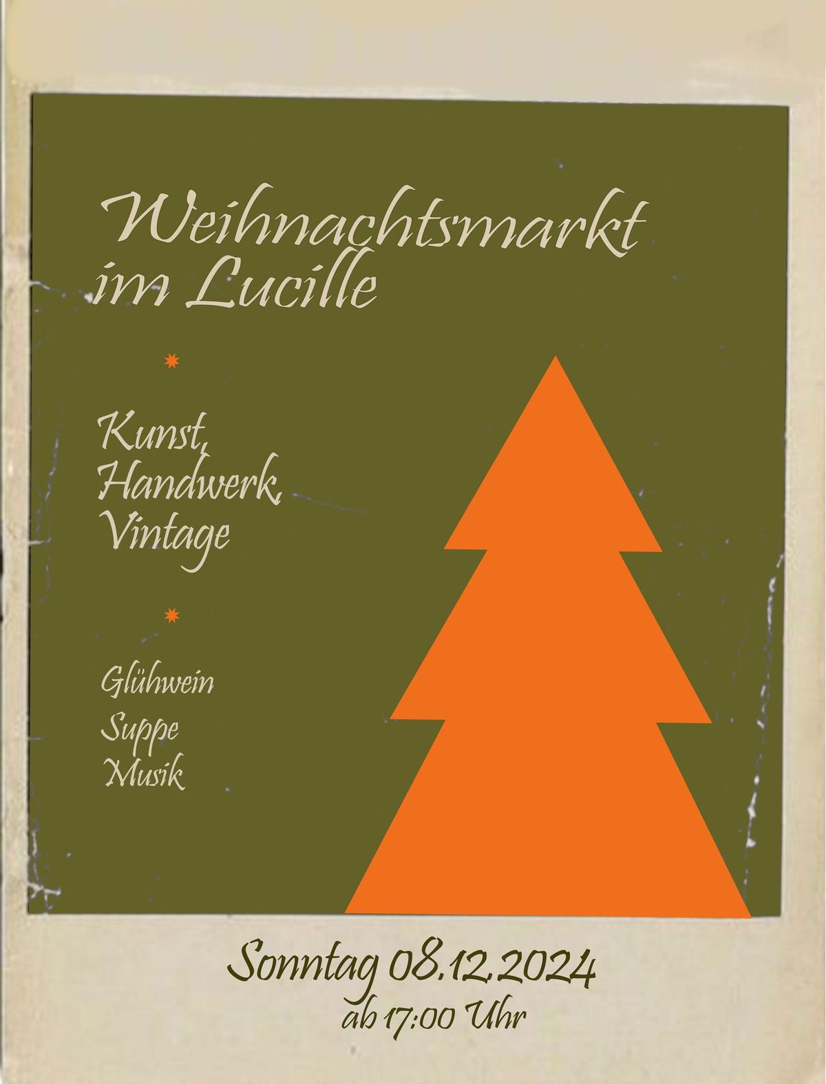 Weihnachtsmarkt im Kaffeehaus Lucille