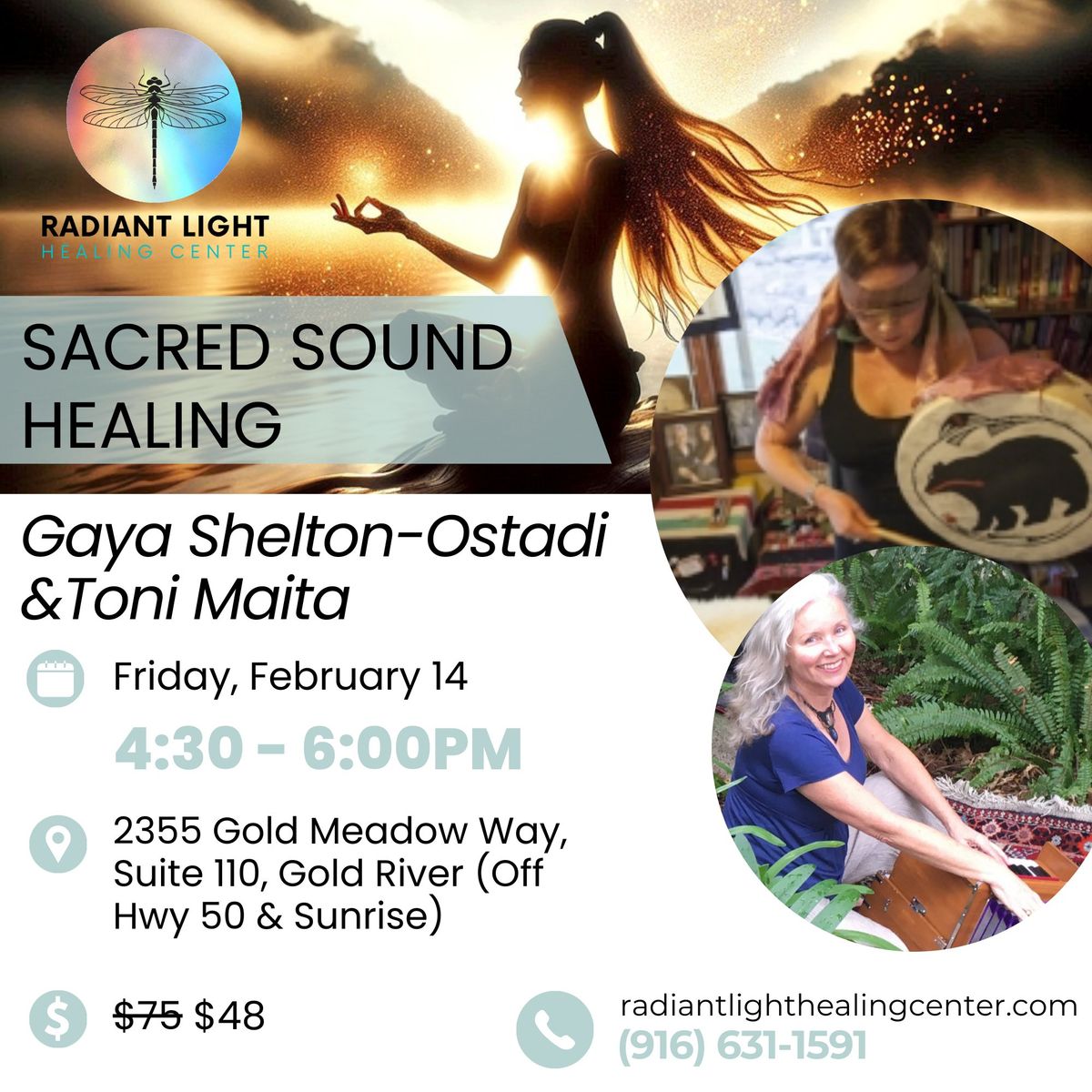 Sacred Sound Healing - Gaya Shelton-Ostadi and Toni Maita