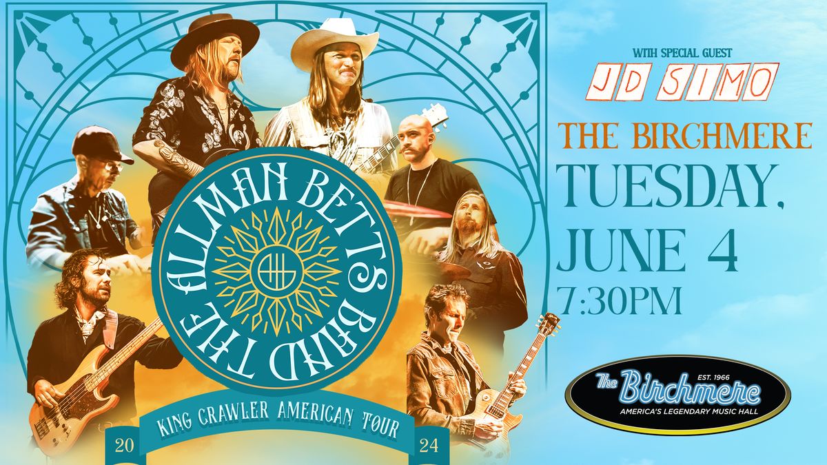 SOLD OUT! The Allman Betts Band with J.D. Simo