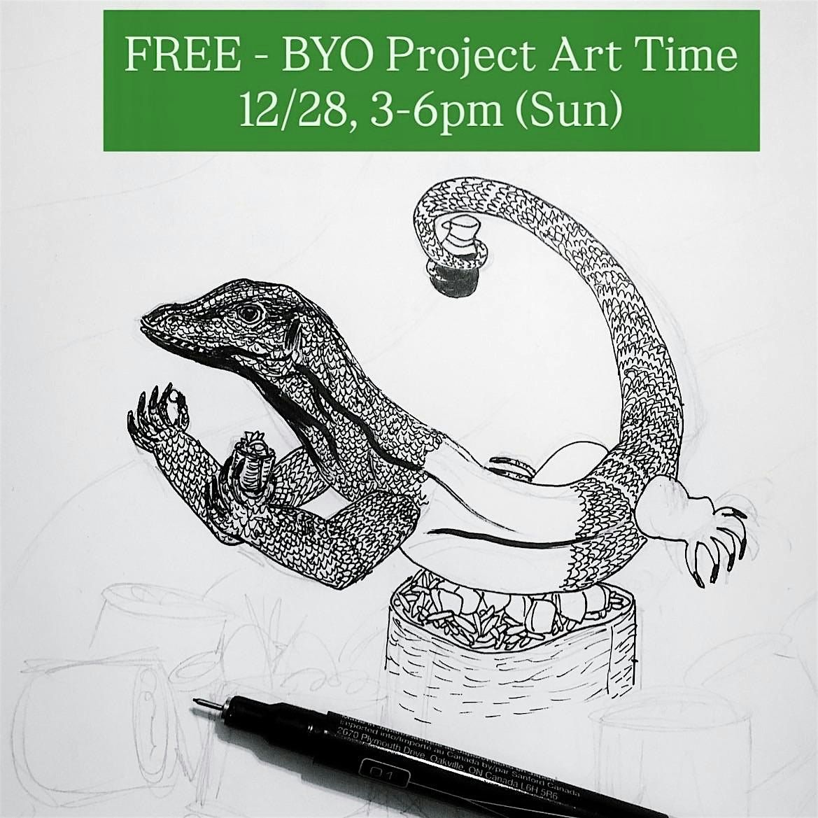 FREE - BYO Project Art Afternoon