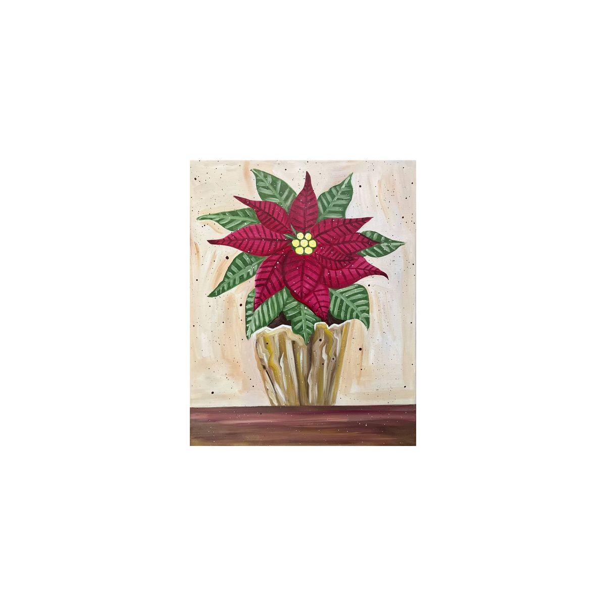 Mack\u2019s Tavern - Poinsettias - Paint Party