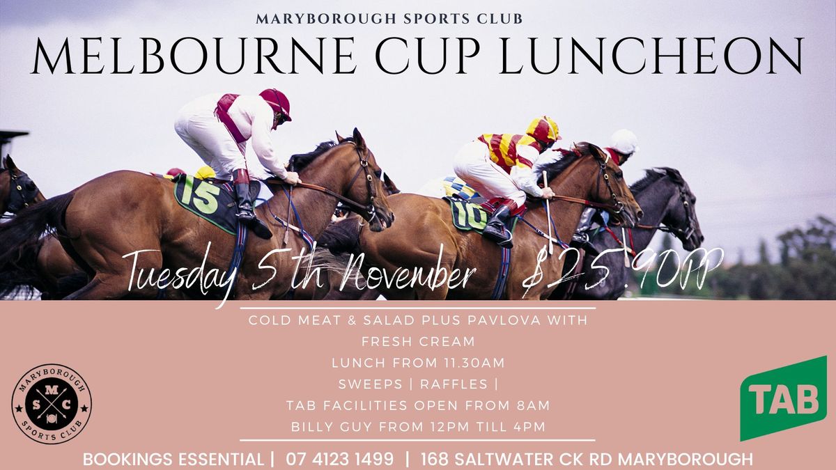 Melbourne Cup Luncheon-Billy Guy