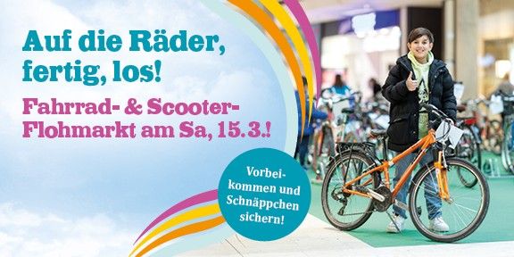 Fahrrad- und Scooter-Flohmarkt