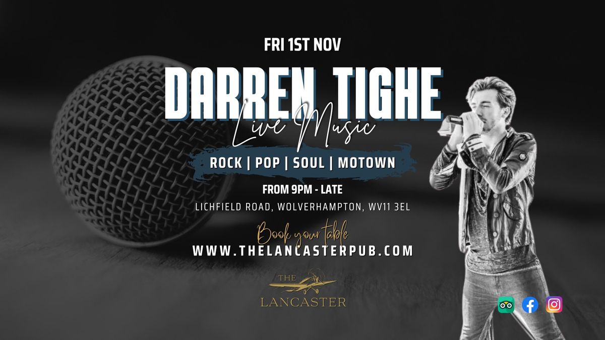 Live Singer - Darren Tighe