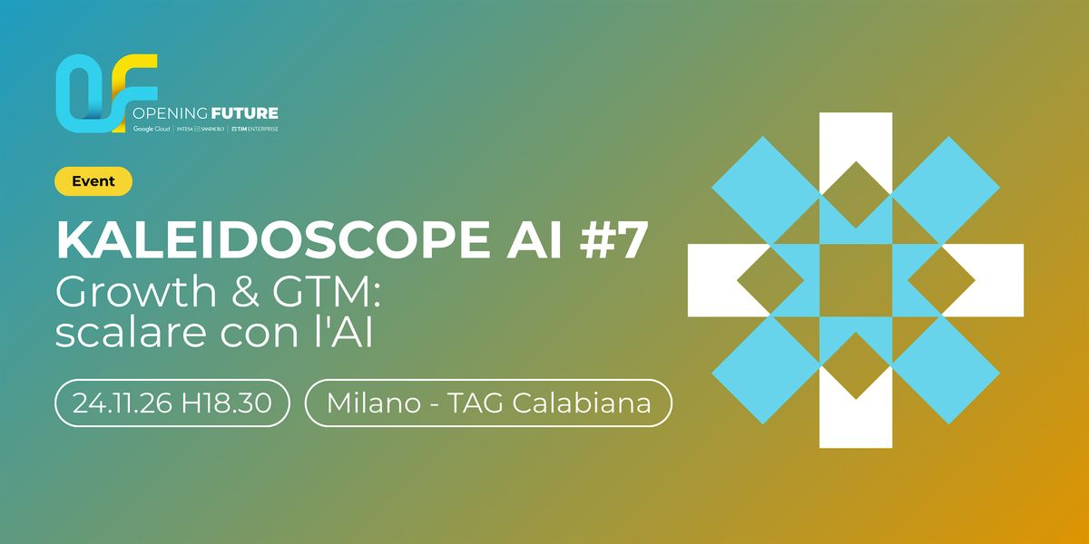 Kaleidoscope AI #7 |  Growth & GTM: scalare con l'AI