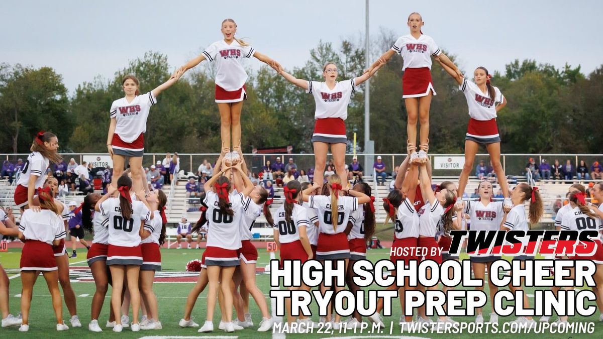 High School Cheer Tryout Prep Clinic