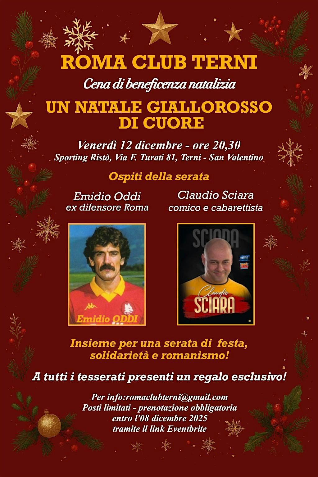 NATALE GIALLOROSSO DI CUORE