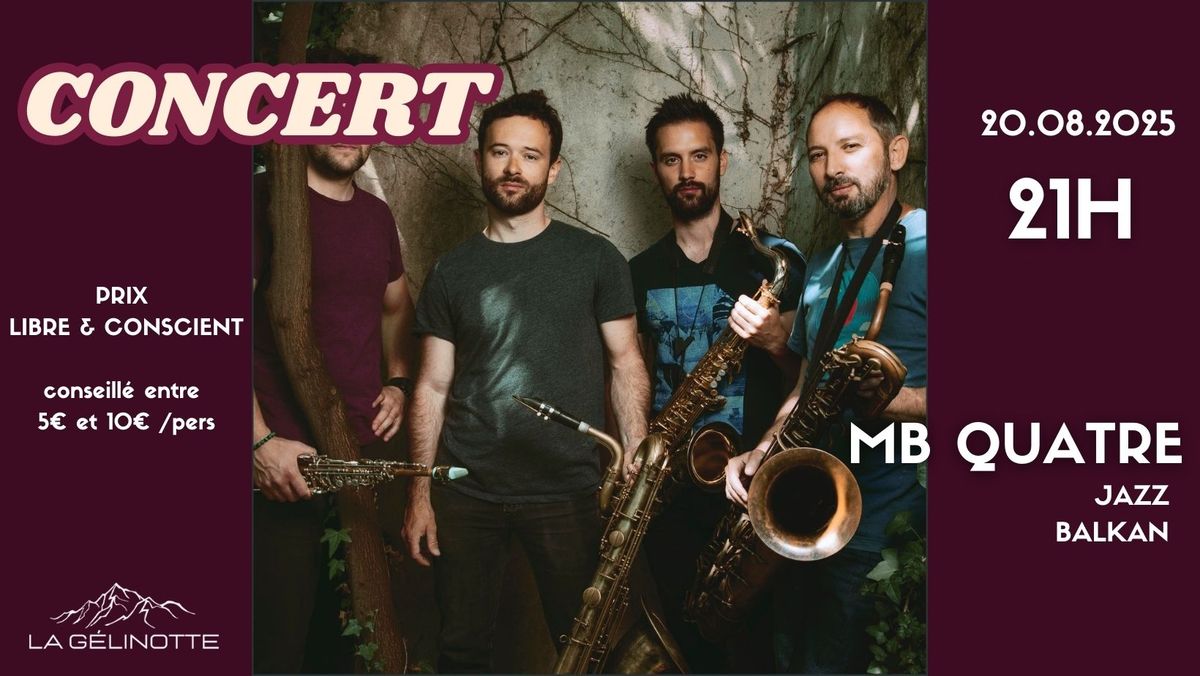 MB QUATRE - jazz balkan 