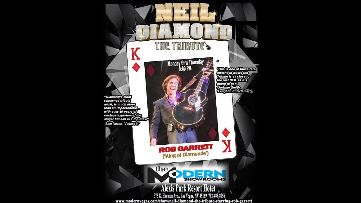 Rob Garrett - Neil Diamond Tribute