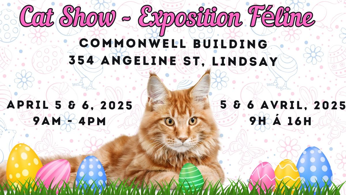 Lindsay Cat Show - Exposition F\u00e9line