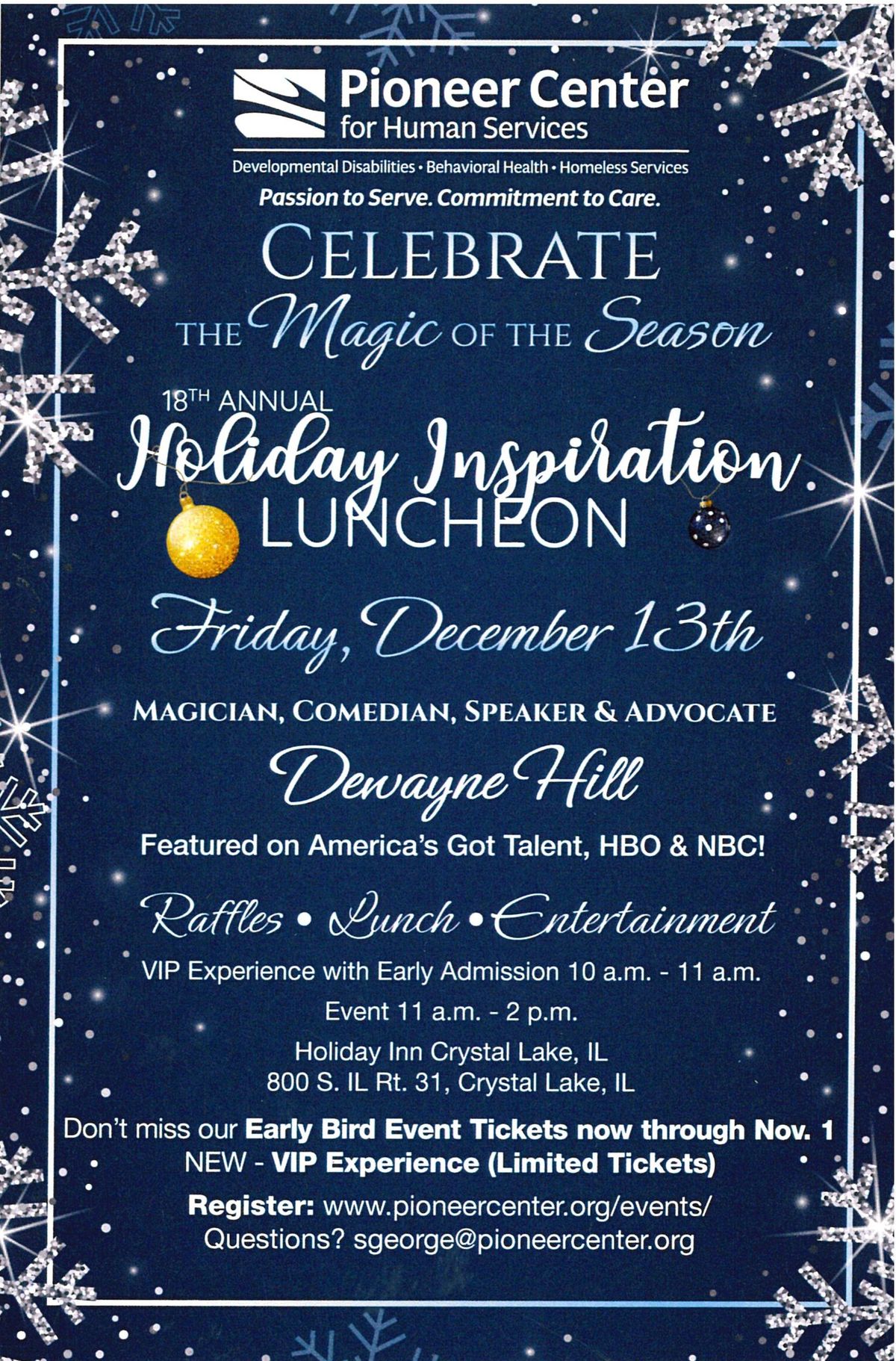 18th Annual Charity Holiday Inspiration Luncheon