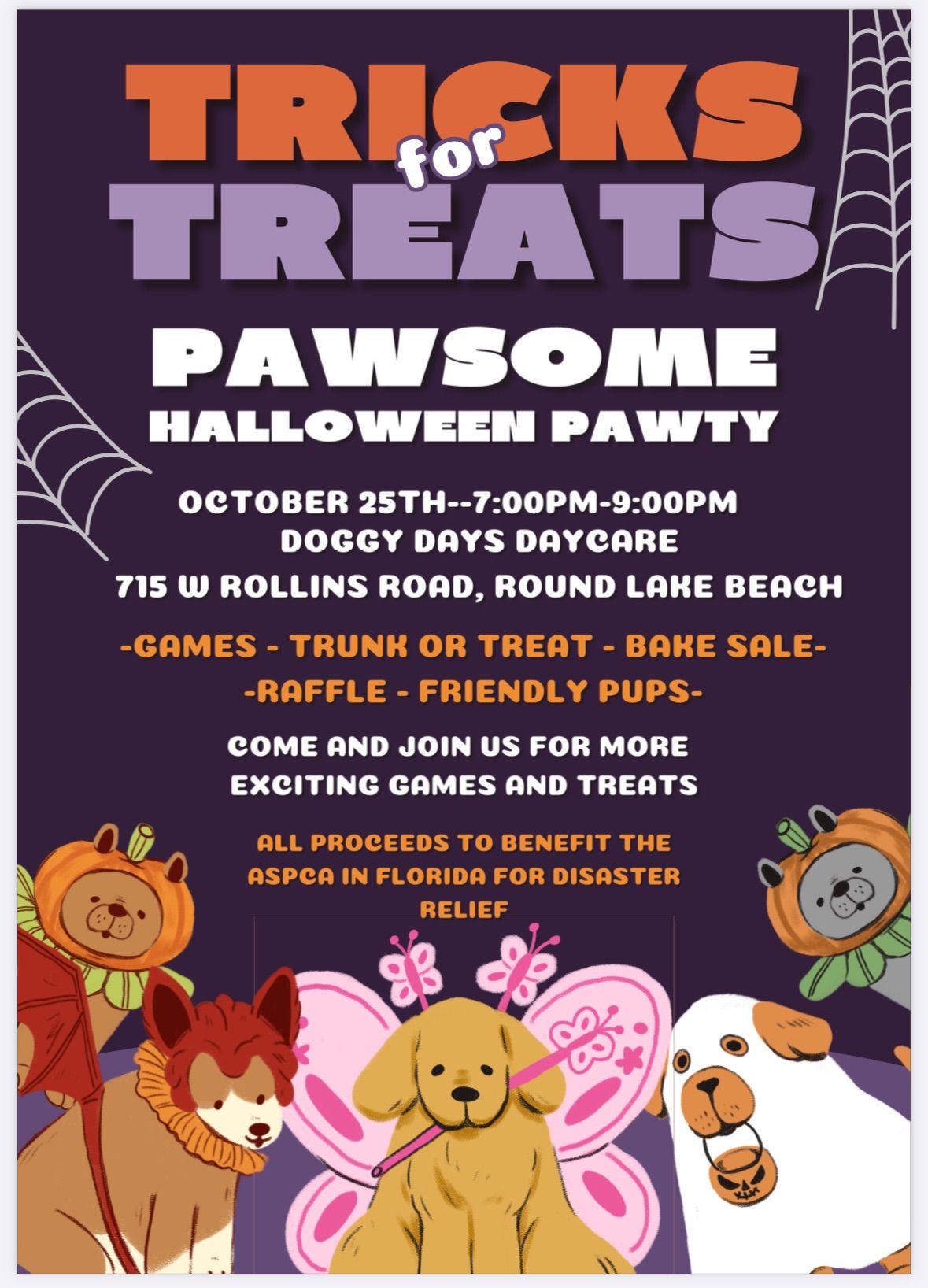 Pawsome Halloween Party 