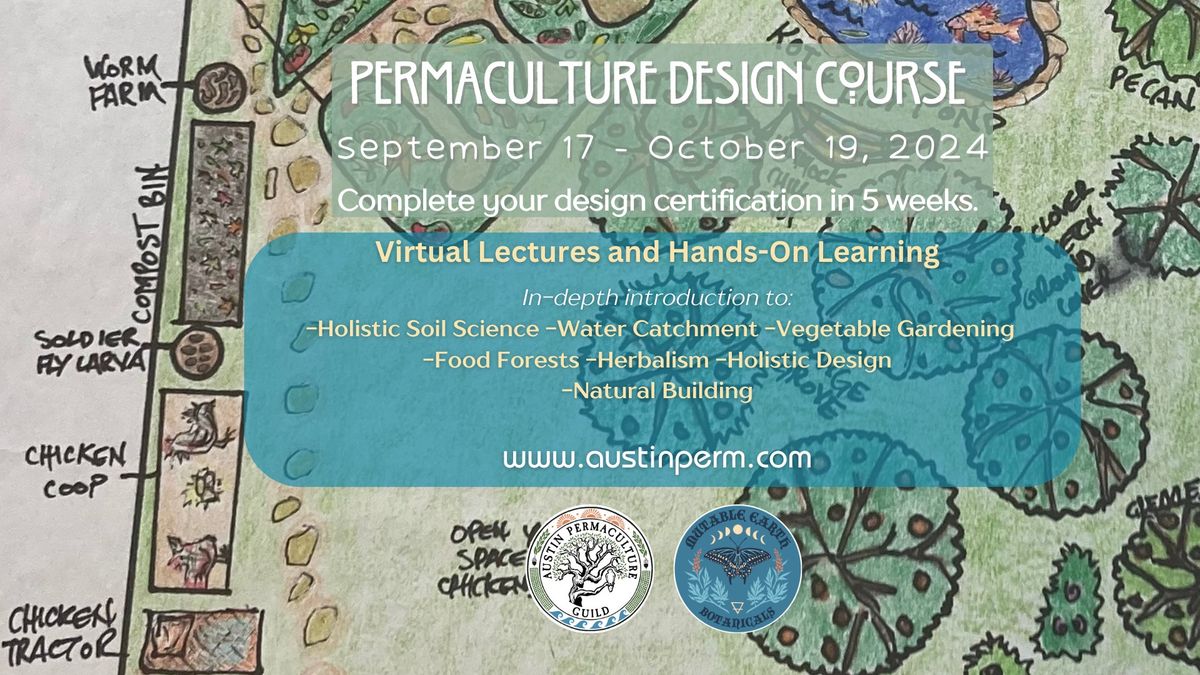 Permaculture Design Course Fall 2024