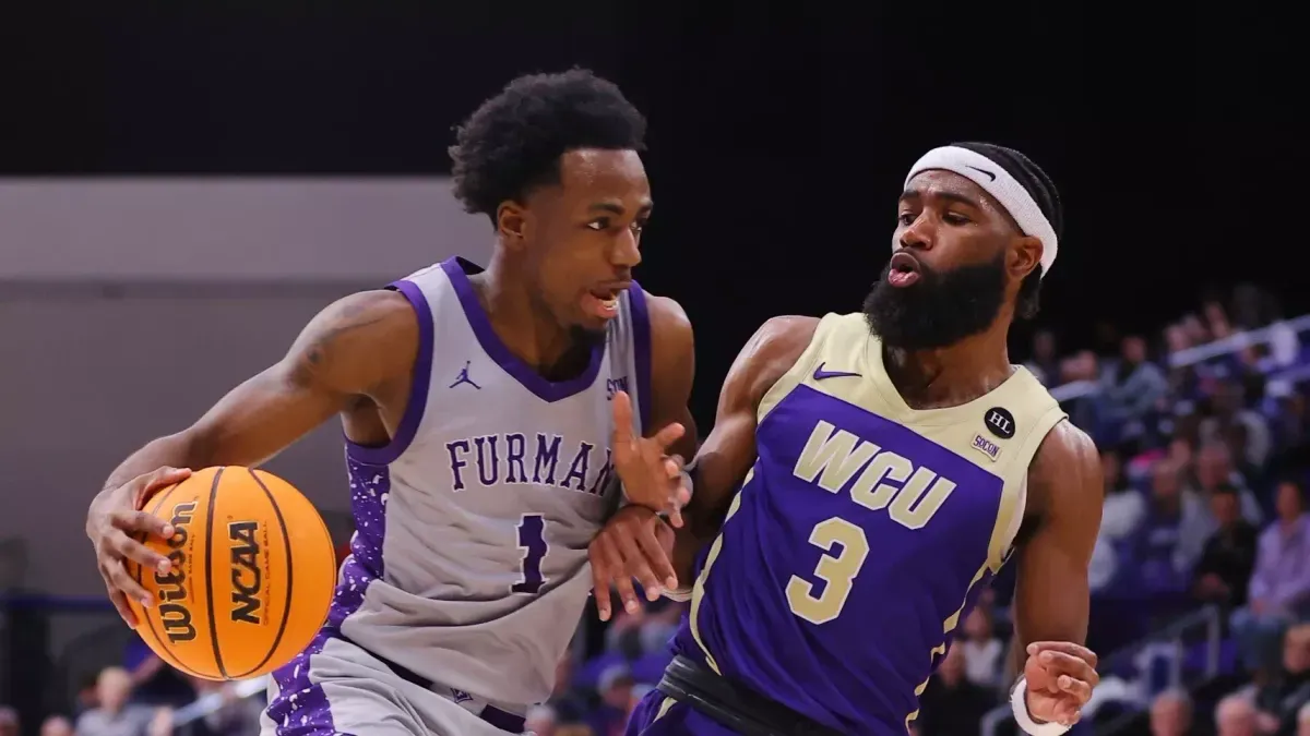 Western Carolina Catamounts at Furman Paladins Mens Basketball